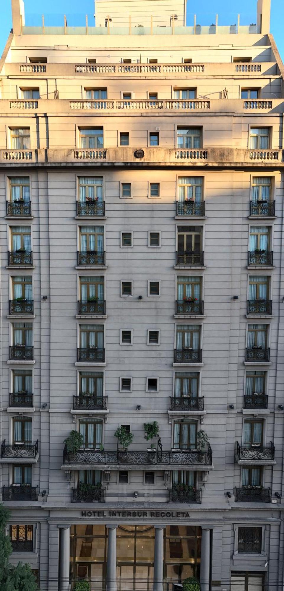 Hotel Intersur Recoleta Buenos Aires Buitenkant foto